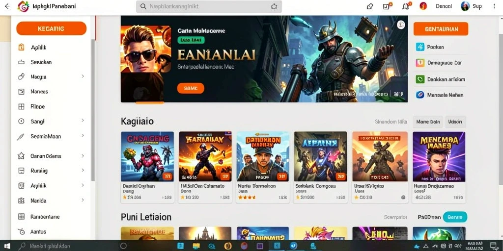 Tampilan awal ADI99 yang menarik.