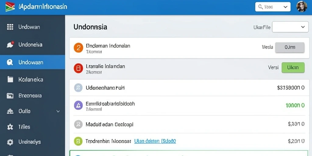 Tampilan antarmuka yang intuitif dan mudah digunakan.