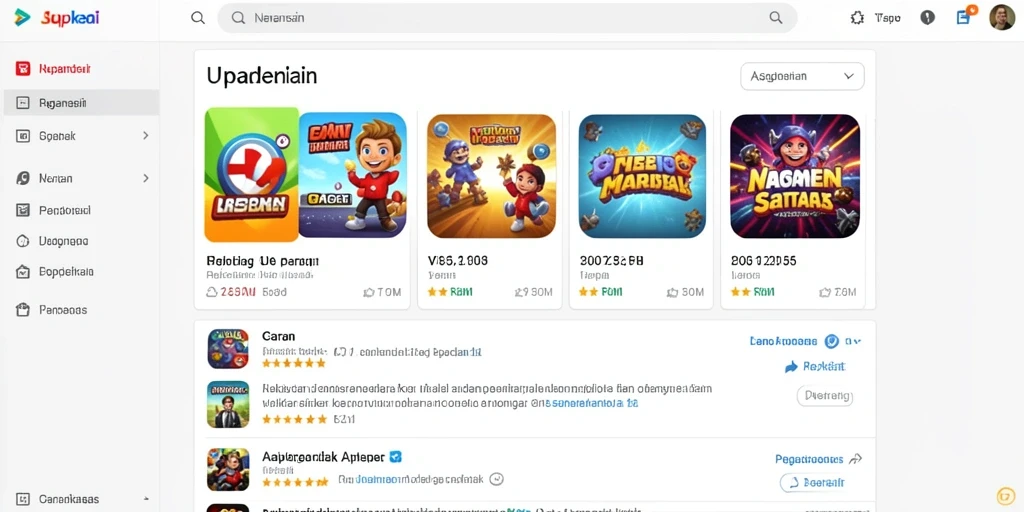 Tampilan antarmuka yang menarik dan mudah digunakan.