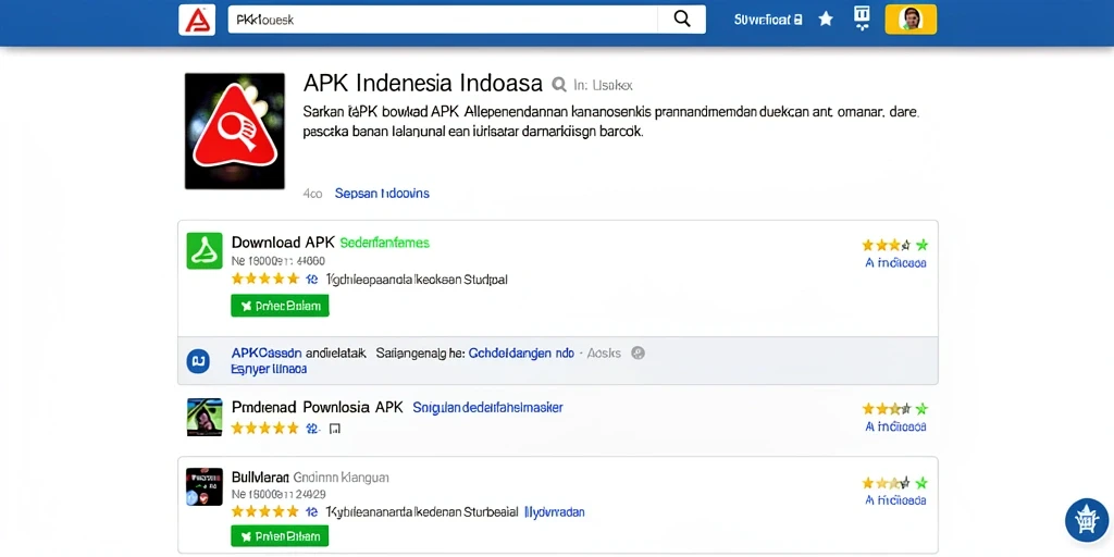 Tampilan awal layar dengan grafis yang menarik.