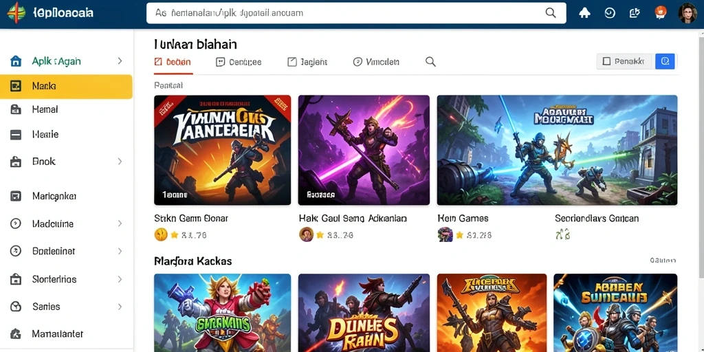 Tampilan awal gameplay yang menarik dan interaktif.
