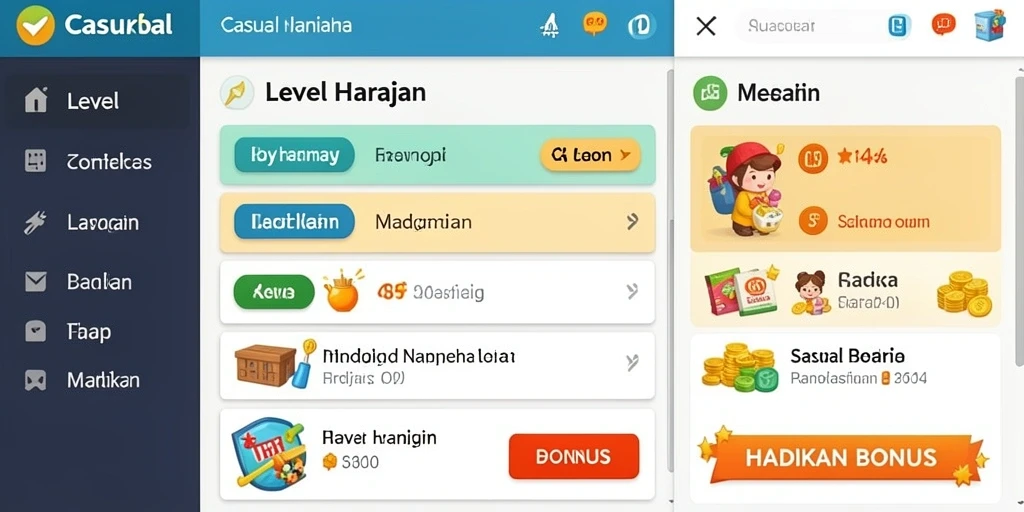 Tampilan antarmuka yang menarik dan mudah digunakan.
