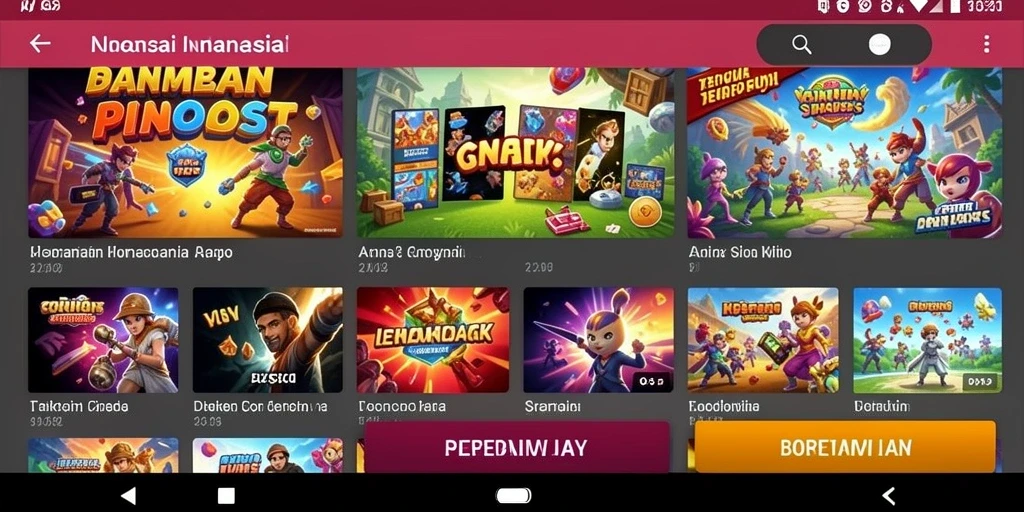 Tampilan antarmuka yang menarik dan user-friendly.
