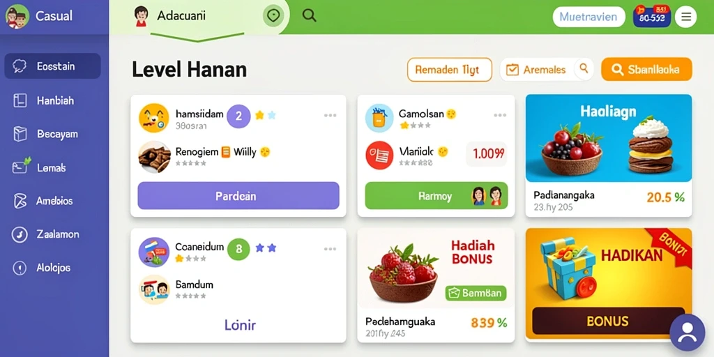 Antarmuka pengguna yang bersih dan intuitif.