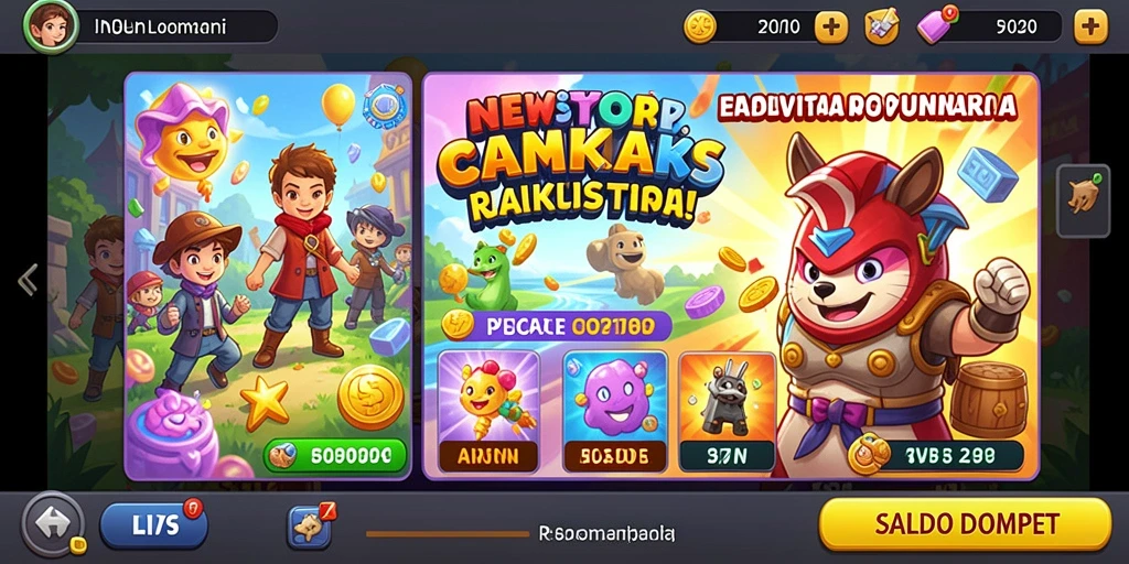 Tampilan antarmuka yang user-friendly.