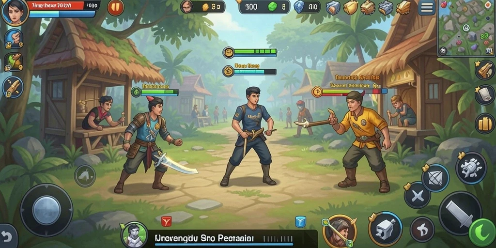 Tangkapan layar dari antarmuka pengguna SVIP9 yang menarik.