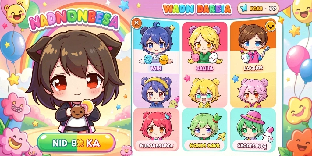 Screenshot aplikasi WINJKT menampilkan tampilan antarmuka yang menarik.