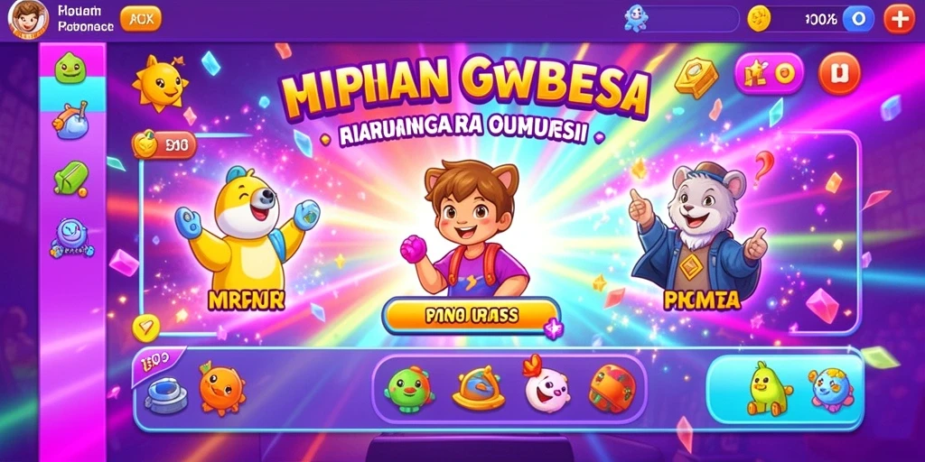 Tampilan awal WINSTAR4D yang menarik dan user-friendly.